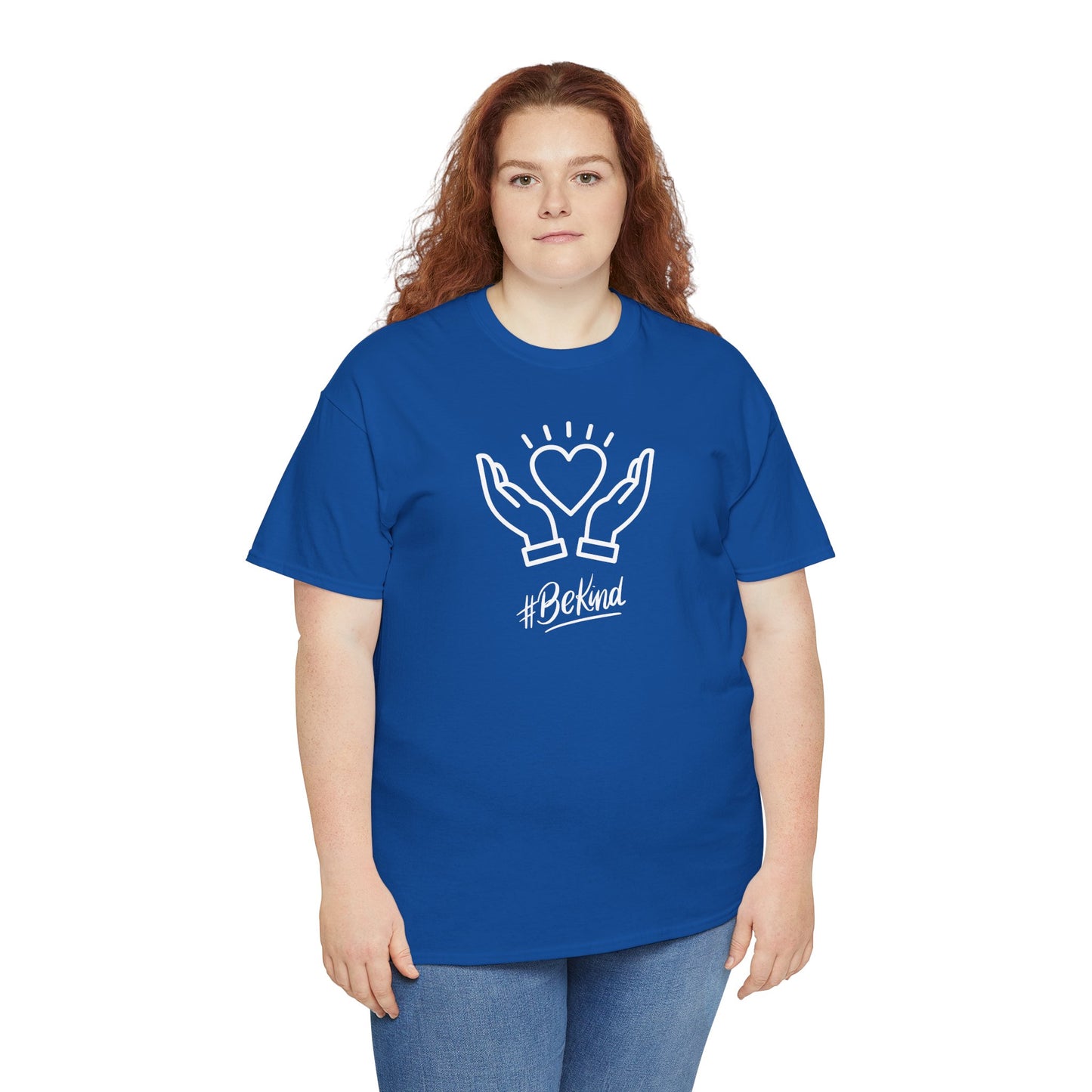 Motivational T-Shirt - #BeKind | Positive Vibes | Unisex Cotton Tee
