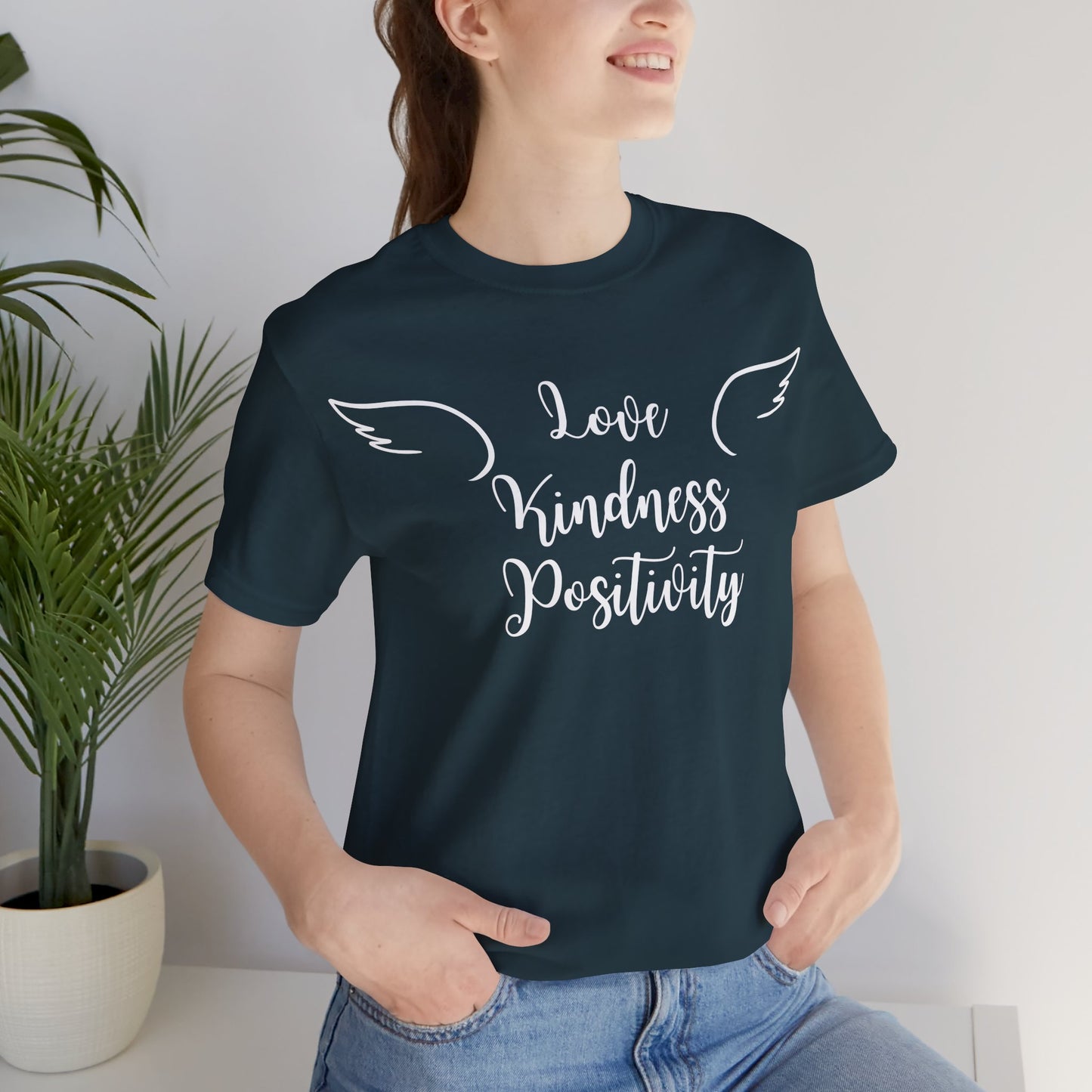 Love Kindness Positivity Angel Tee