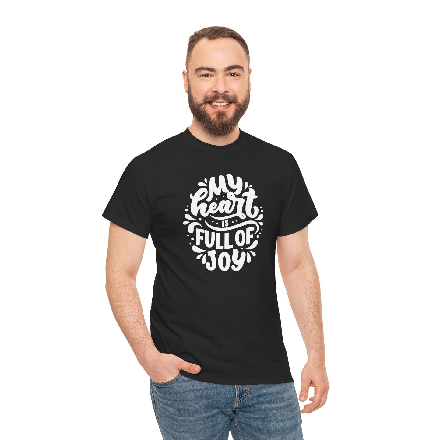 'My Heart Is Full Of Joy' Unisex Tee