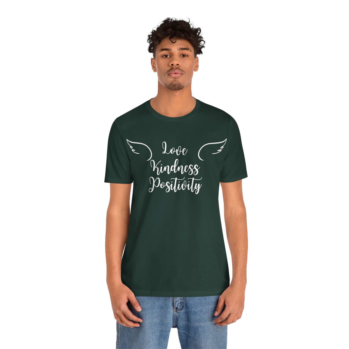 Love Kindness Positivity Angel Tee