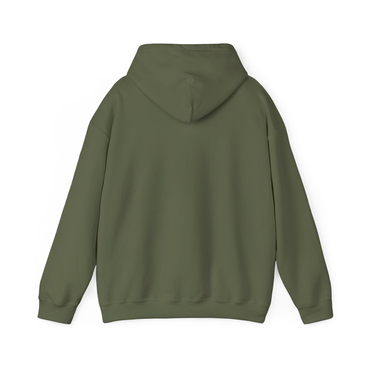 White Heart Unisex Hoodie - Ladies and Mens Hooded Sweatshirt