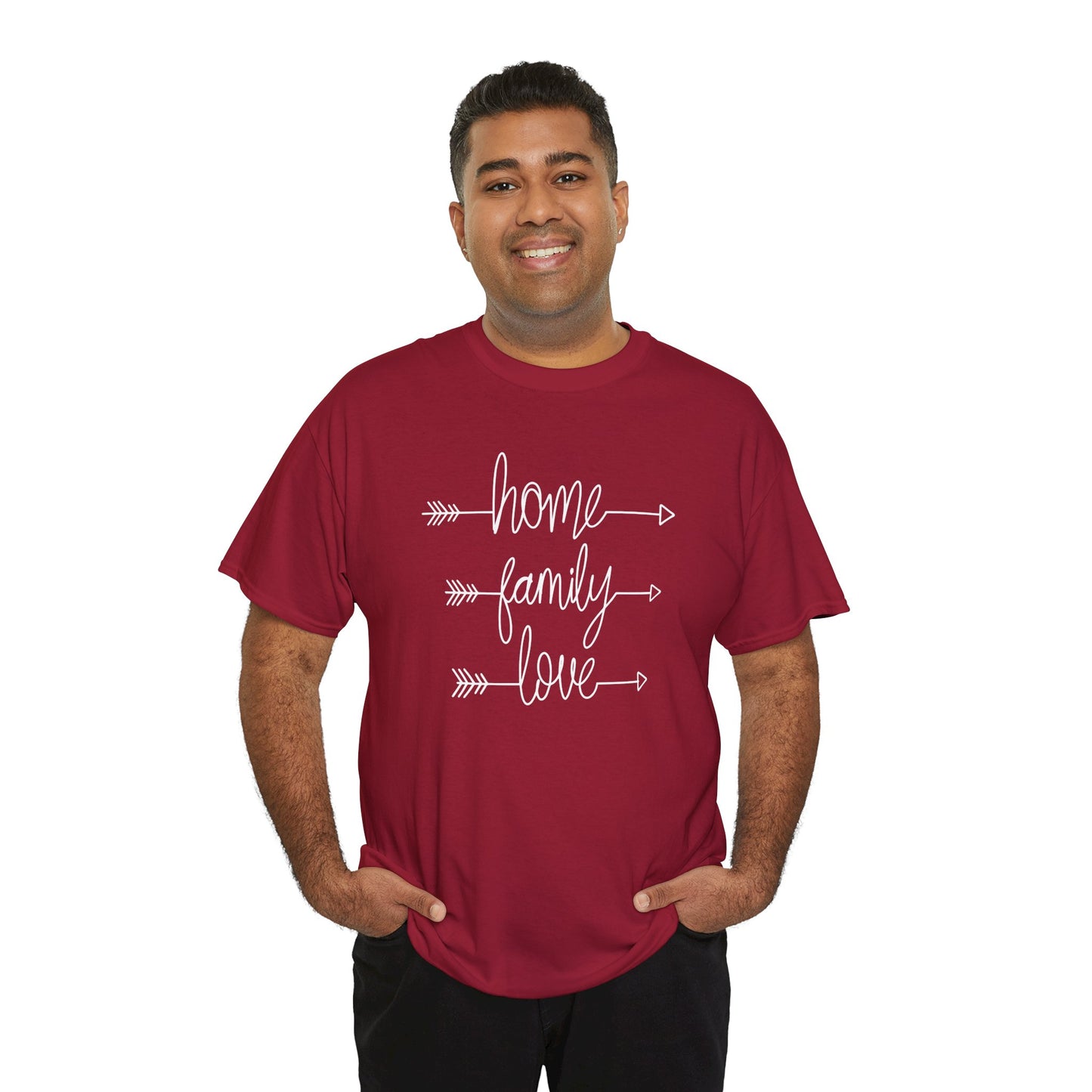 Home Family Love Motivational Tee