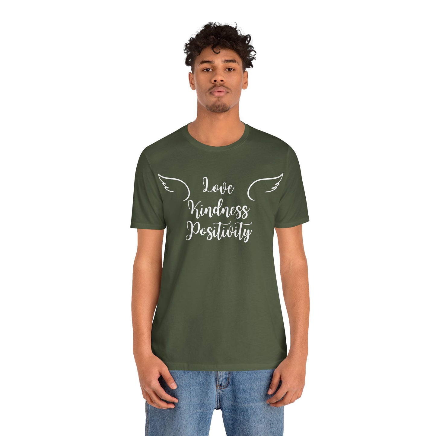 Love Kindness Positivity Angel Tee