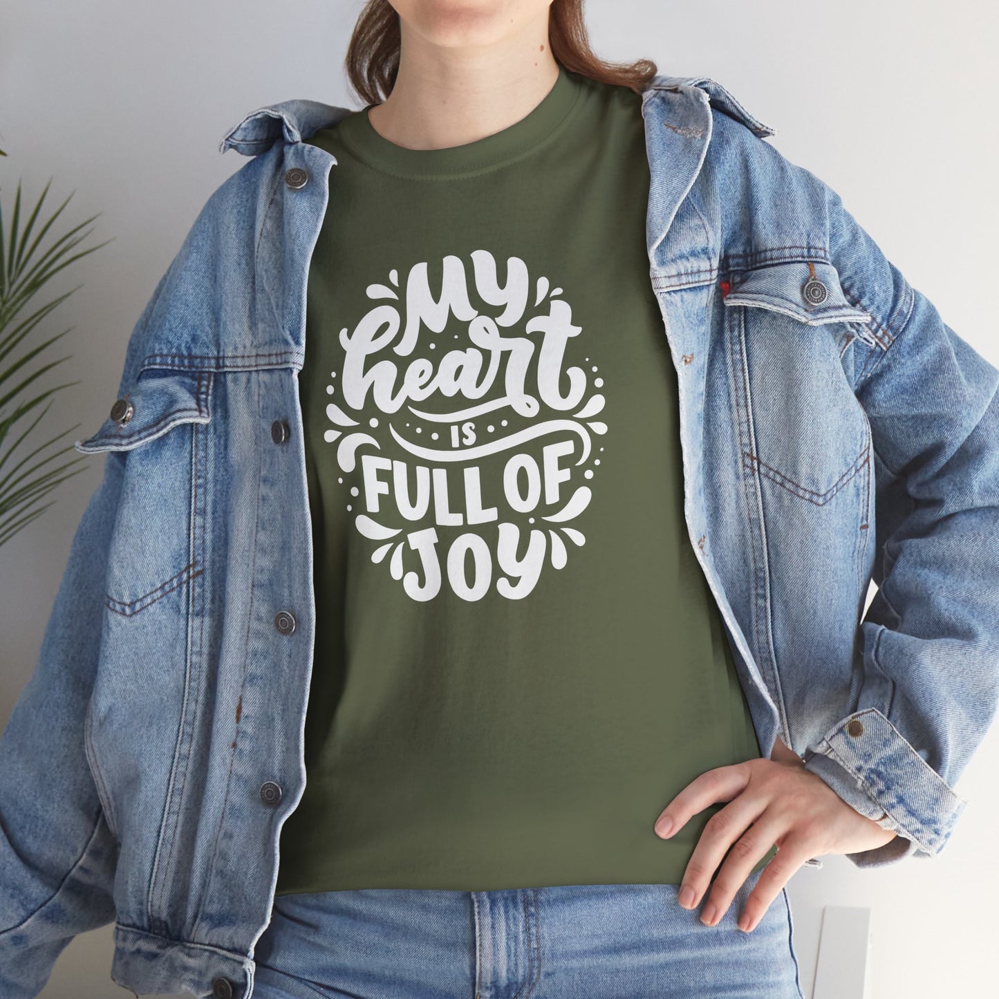 'My Heart Is Full Of Joy' Unisex Tee
