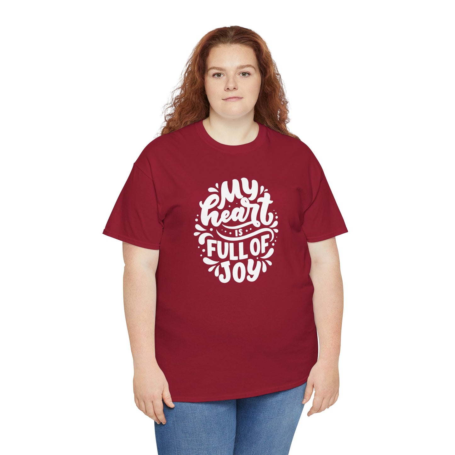 'My Heart Is Full Of Joy' Unisex Tee