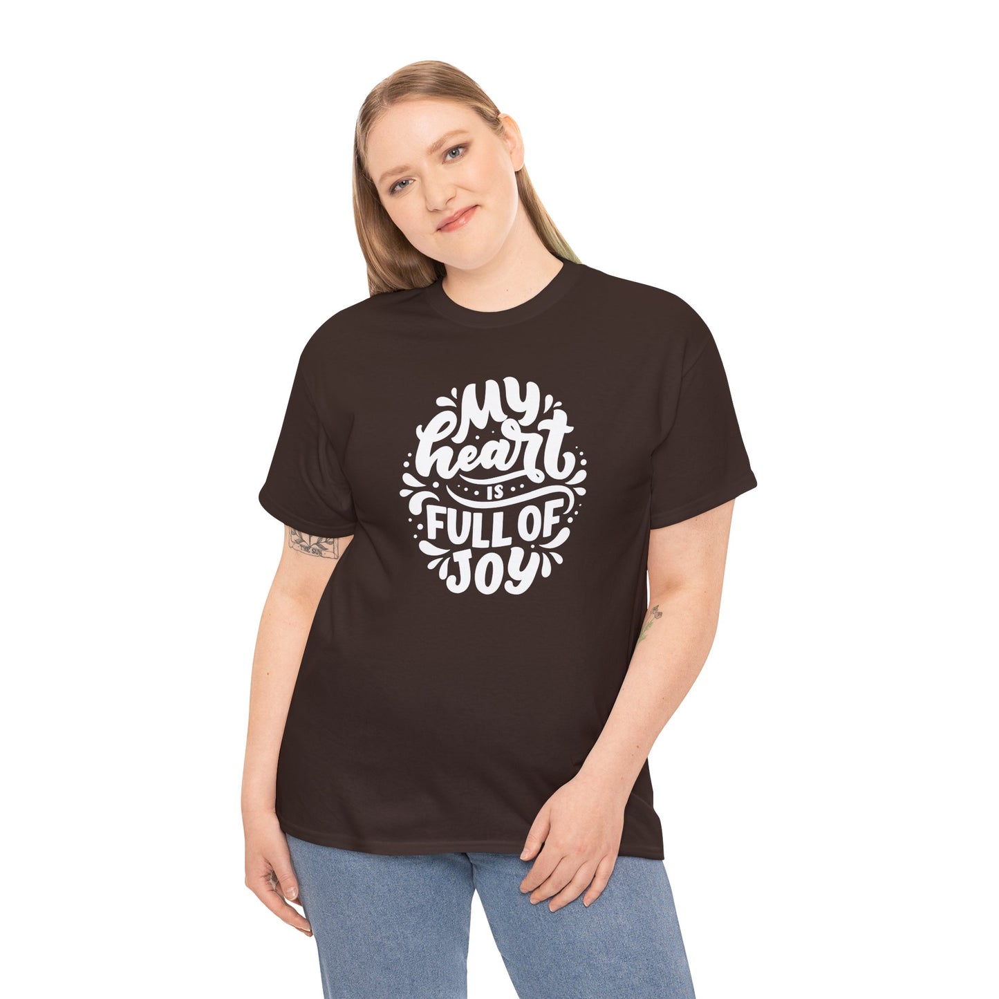 'My Heart Is Full Of Joy' Unisex Tee