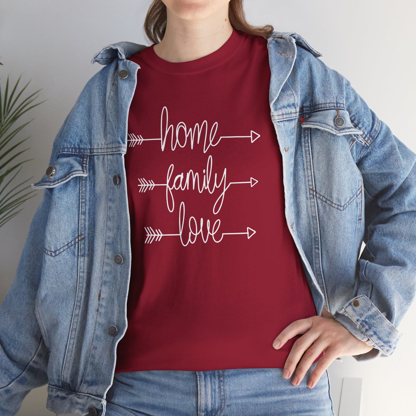 Home Family Love Motivational Tee