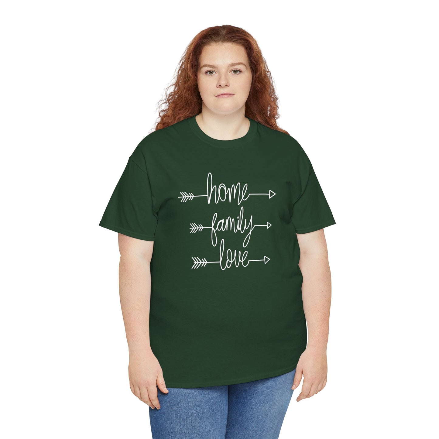 Home Family Love Motivational Tee