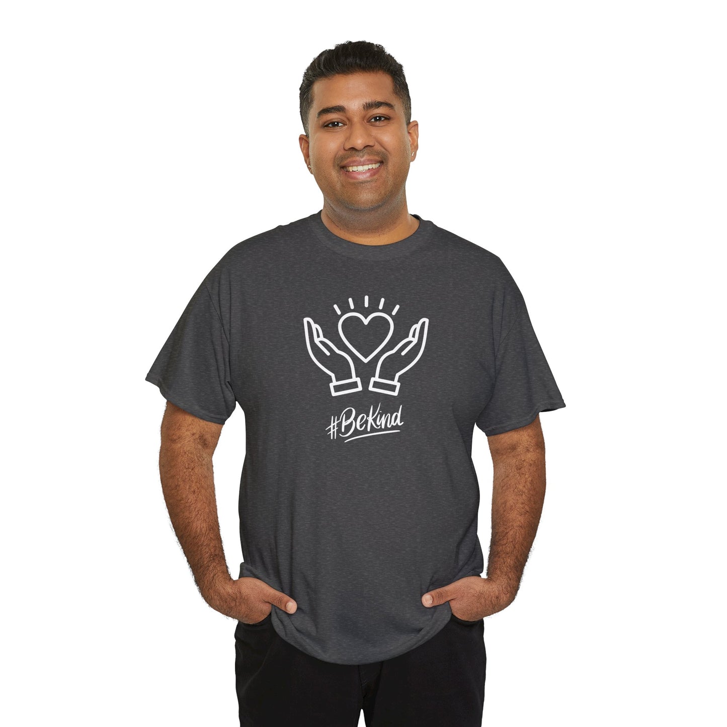 Motivational T-Shirt - #BeKind | Positive Vibes | Unisex Cotton Tee