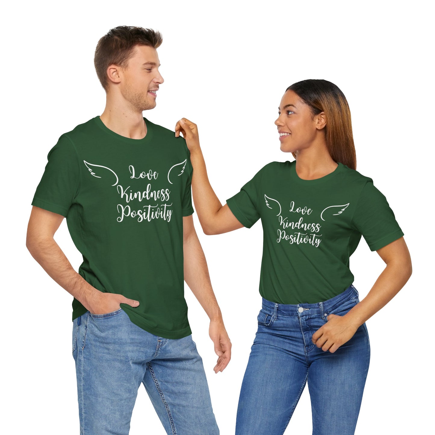 Love Kindness Positivity Angel Tee