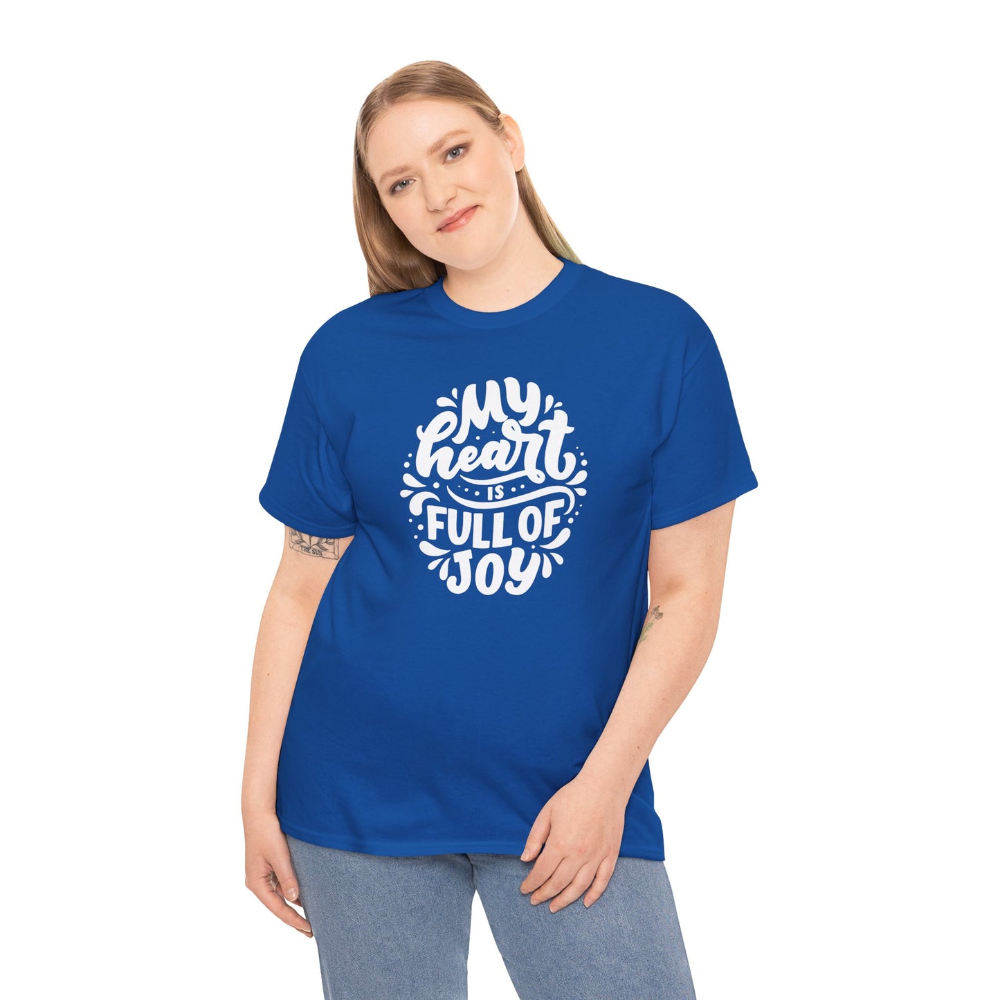 'My Heart Is Full Of Joy' Unisex Tee