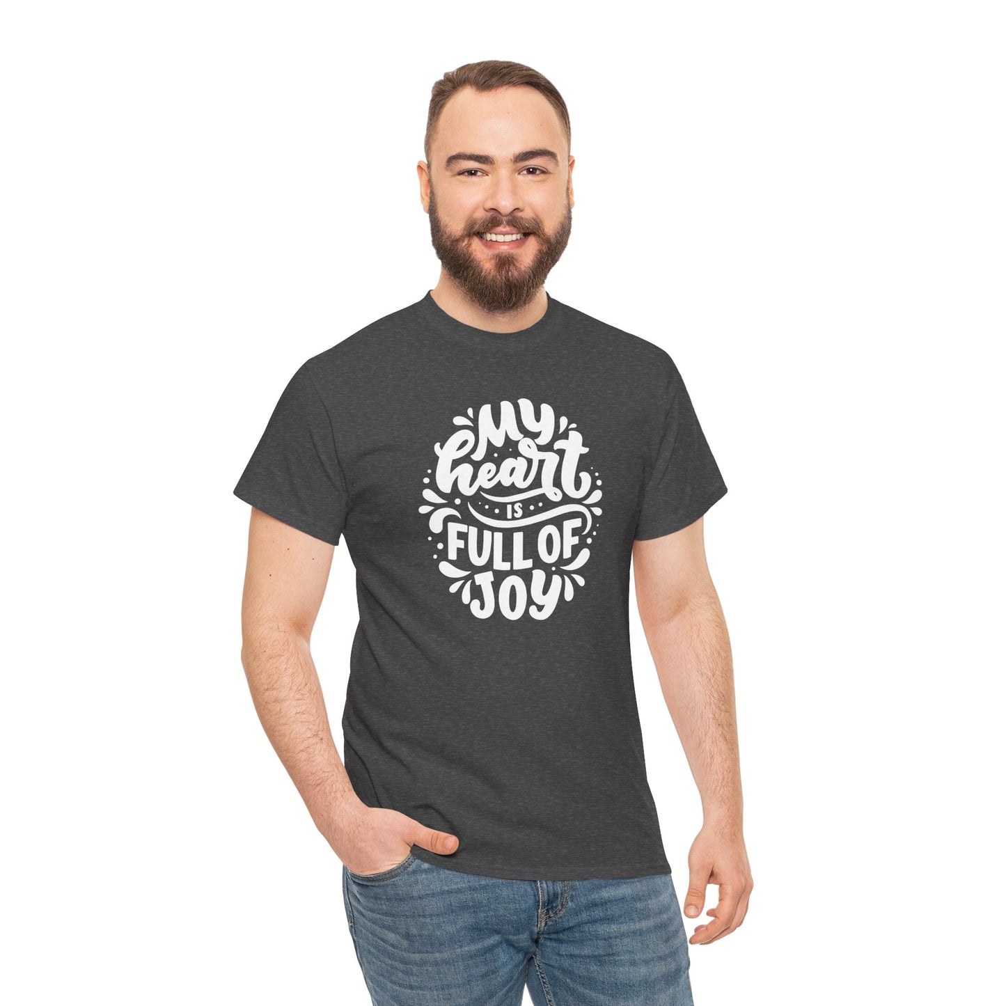 'My Heart Is Full Of Joy' Unisex Tee