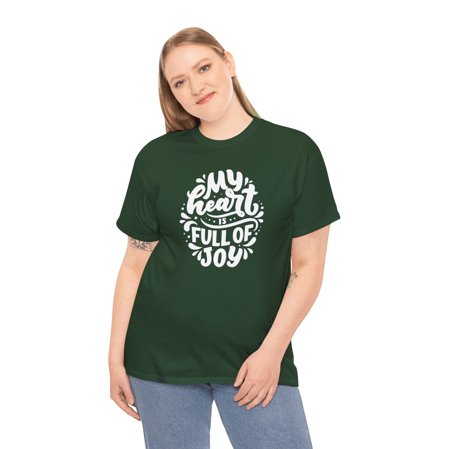 'My Heart Is Full Of Joy' Unisex Tee