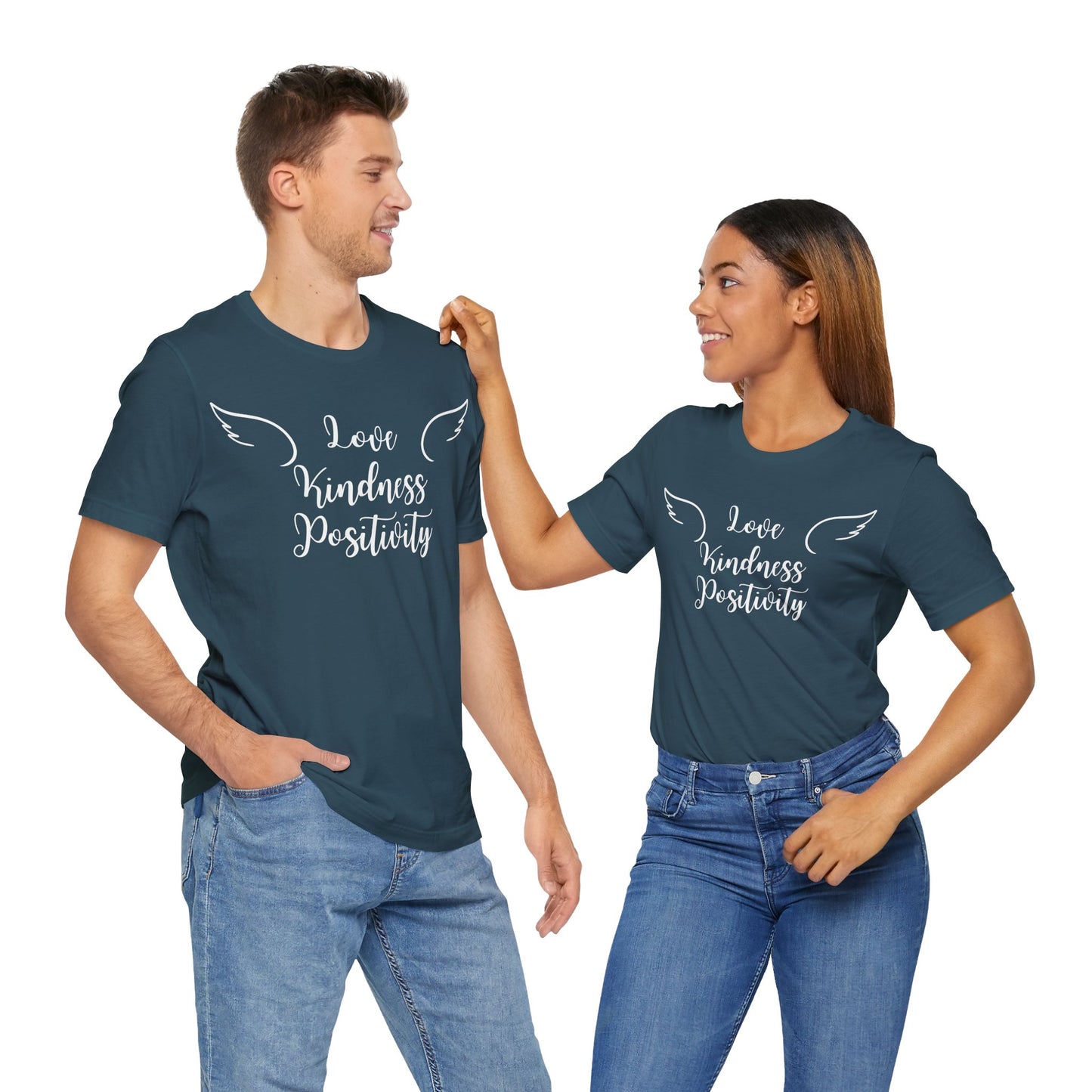 Love Kindness Positivity Angel Tee