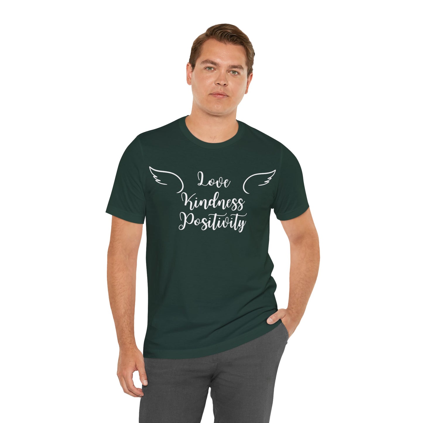 Love Kindness Positivity Angel Tee