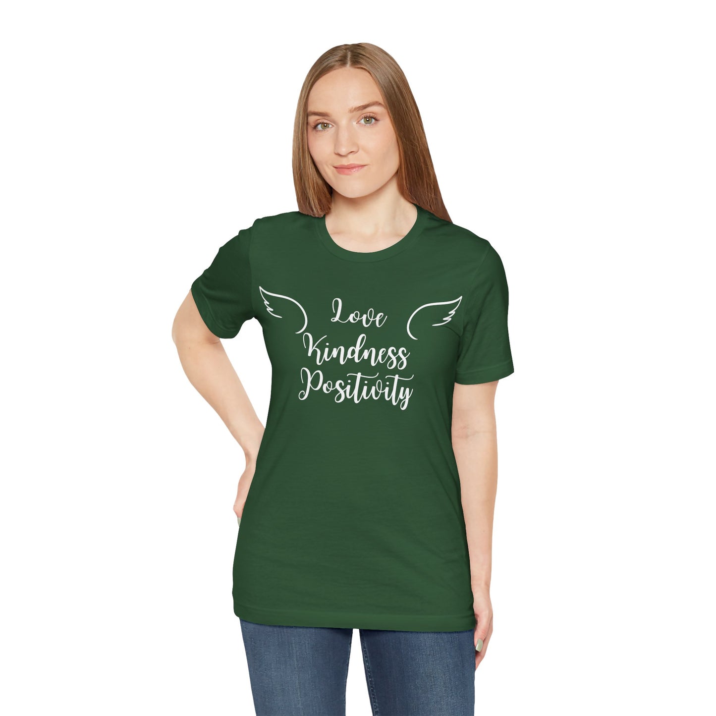 Love Kindness Positivity Angel Tee