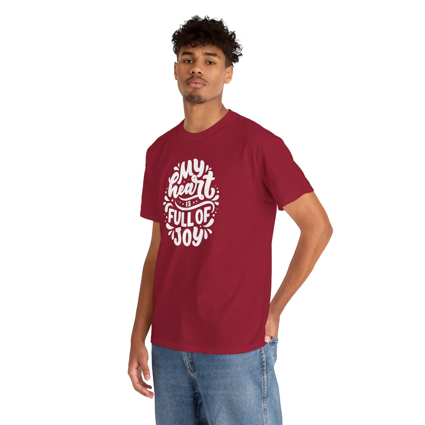 'My Heart Is Full Of Joy' Unisex Tee