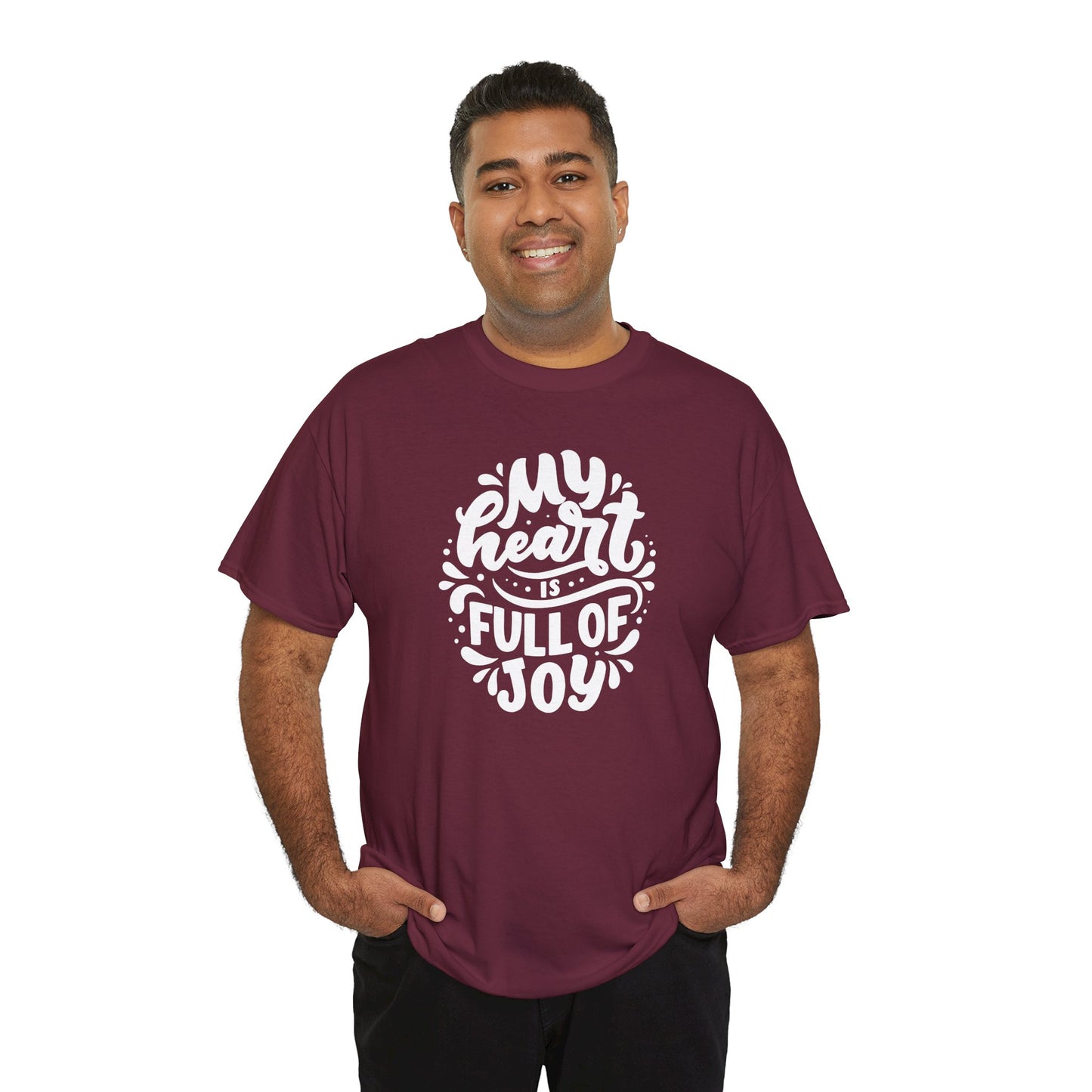 'My Heart Is Full Of Joy' Unisex Tee