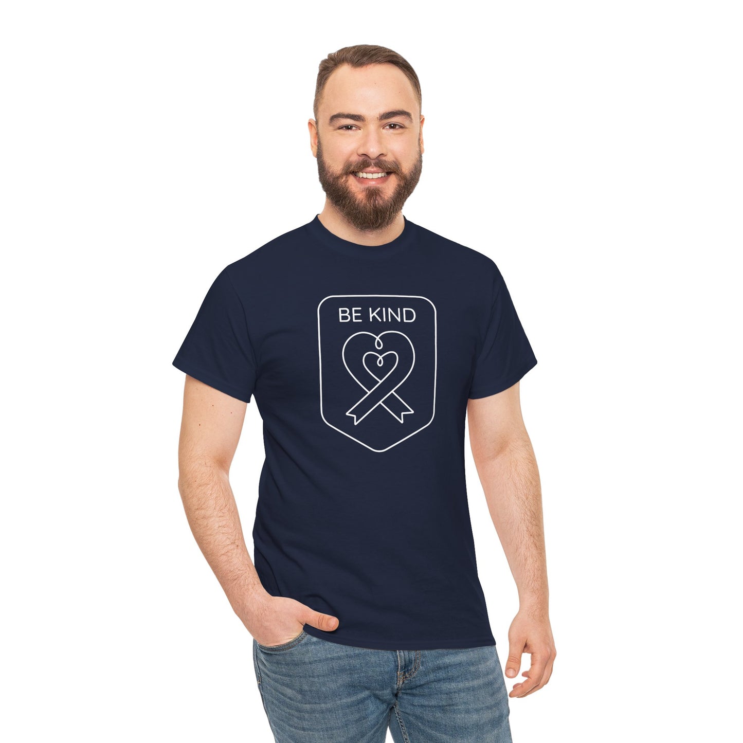 BeKind Knotted Heart Tee