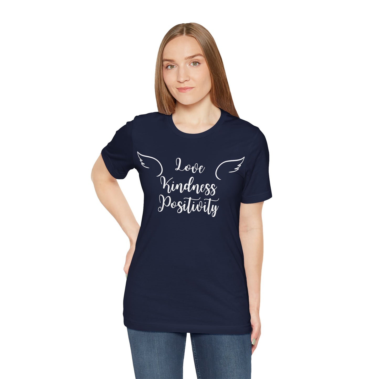 Love Kindness Positivity Angel Tee