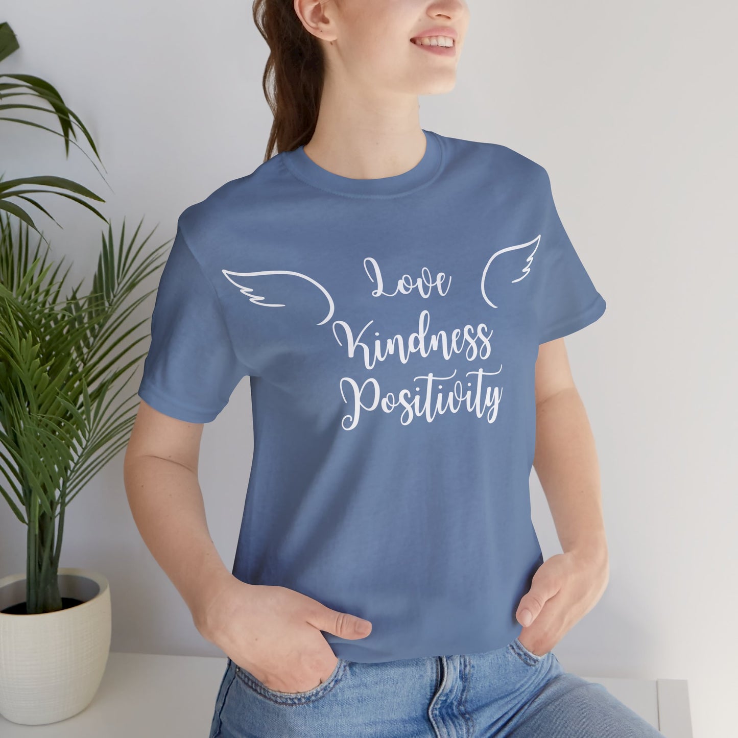 Love Kindness Positivity Angel Tee