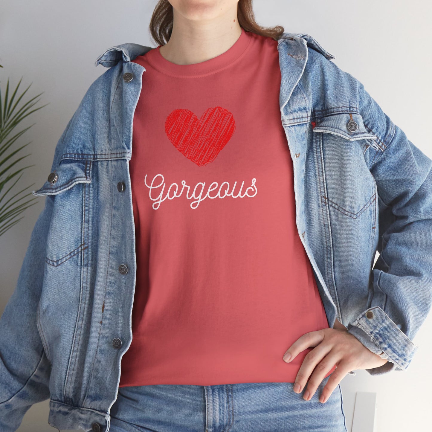 Gorgeous Heart Unisex Tee - Gorgeous Design