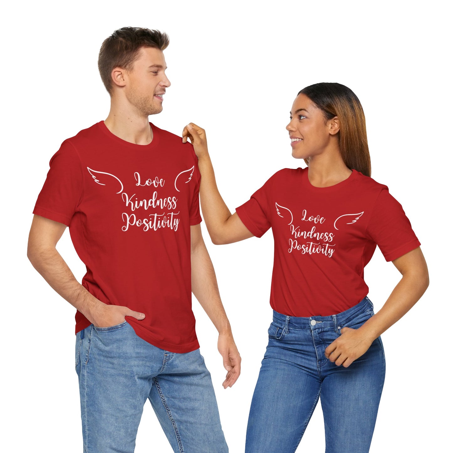 Love Kindness Positivity Angel Tee