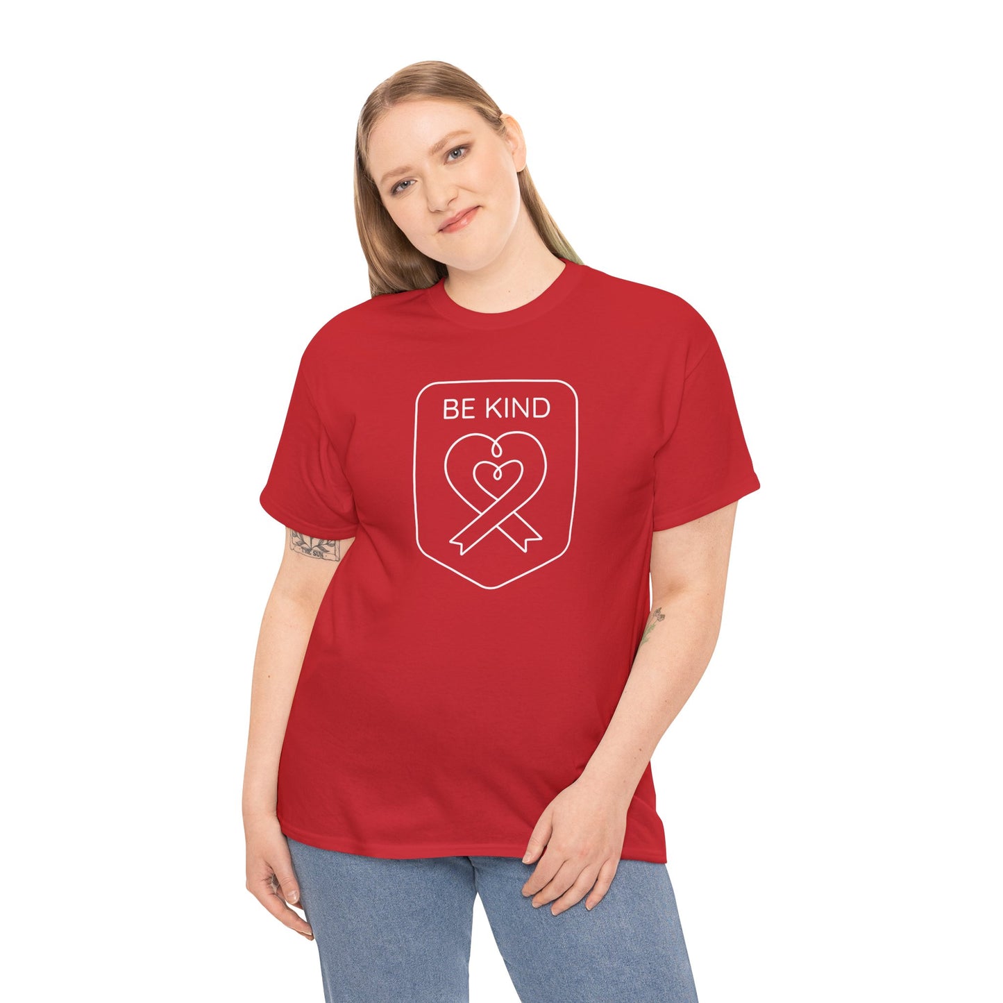 BeKind Knotted Heart Tee