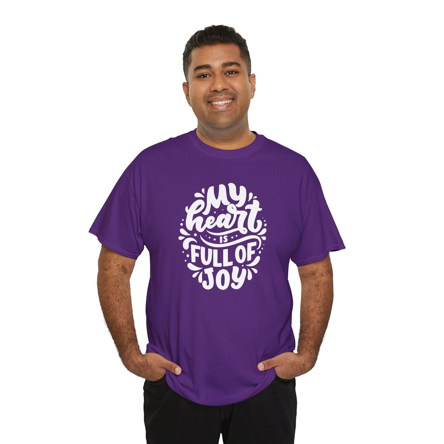 'My Heart Is Full Of Joy' Unisex Tee