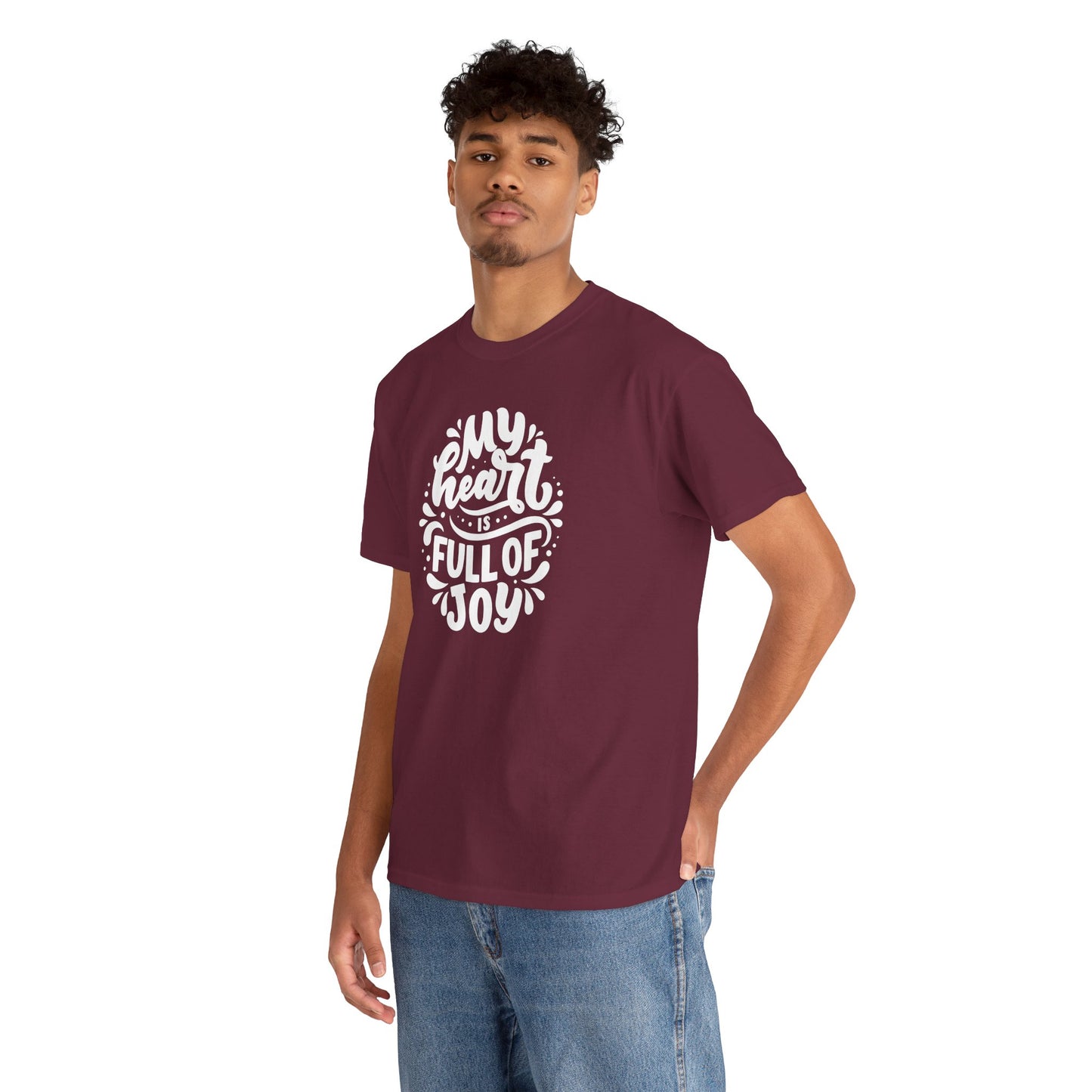 'My Heart Is Full Of Joy' Unisex Tee