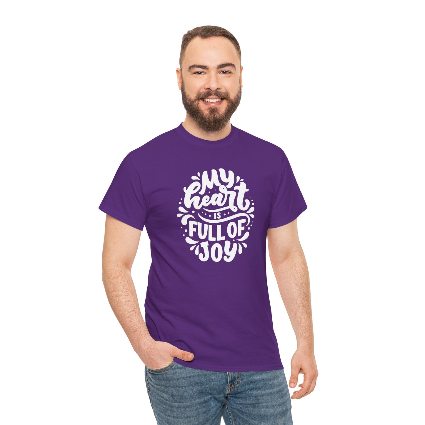 'My Heart Is Full Of Joy' Unisex Tee