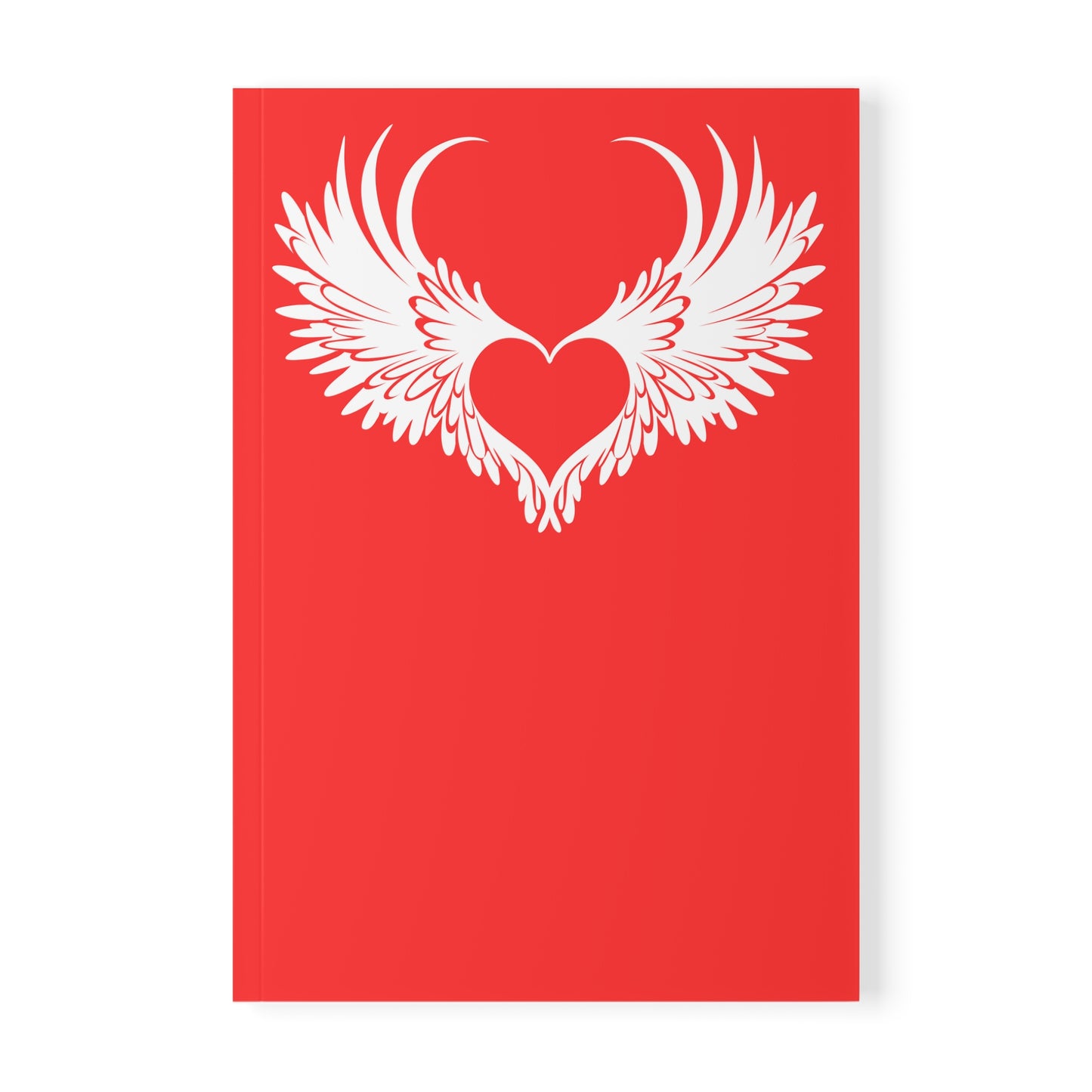 StarJam 'Angel Heart' - Softcover Notebook, A5, Red