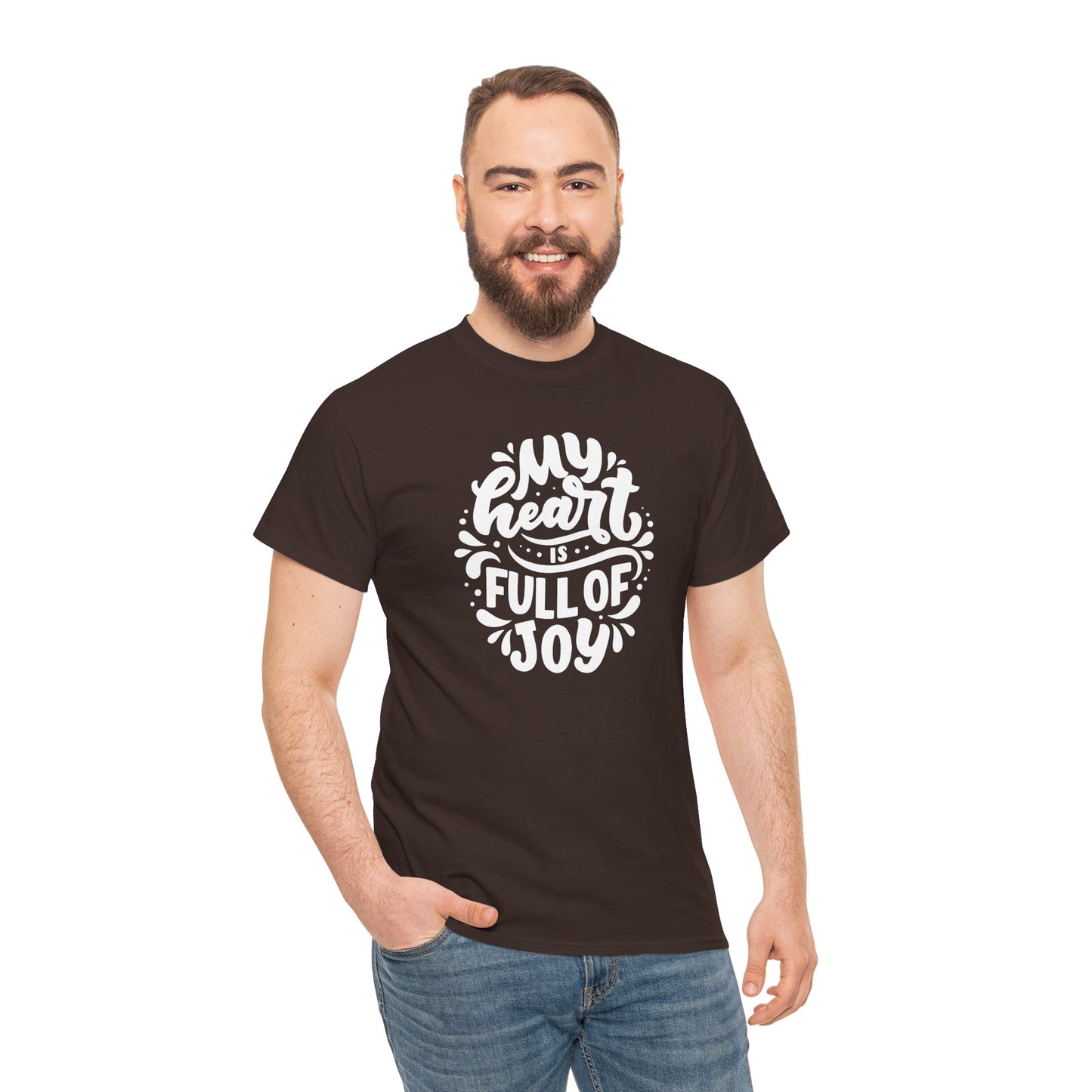'My Heart Is Full Of Joy' Unisex Tee
