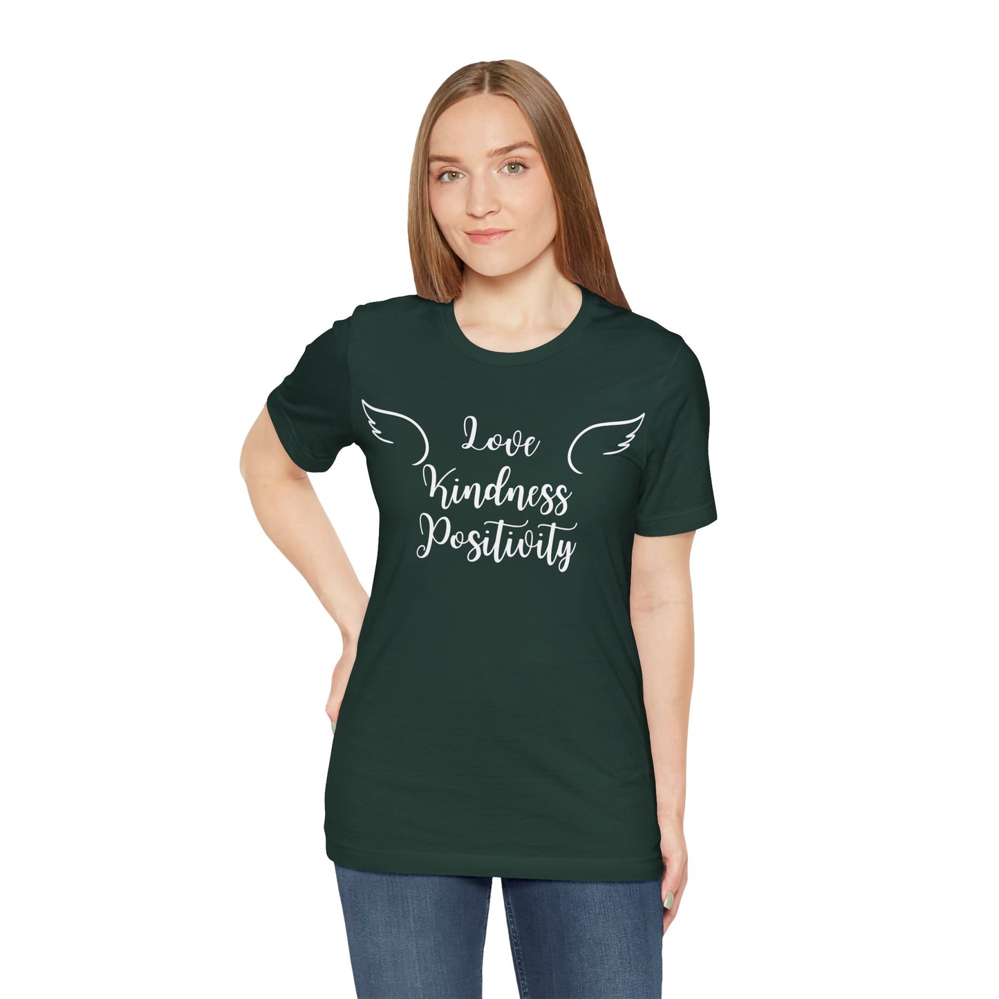 Love Kindness Positivity Angel Tee