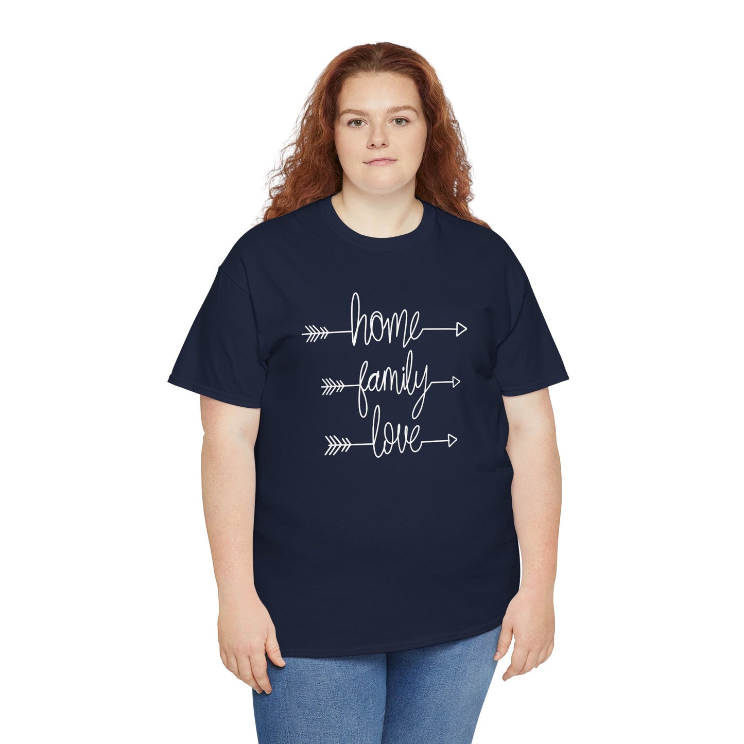Home Family Love Motivational Tee