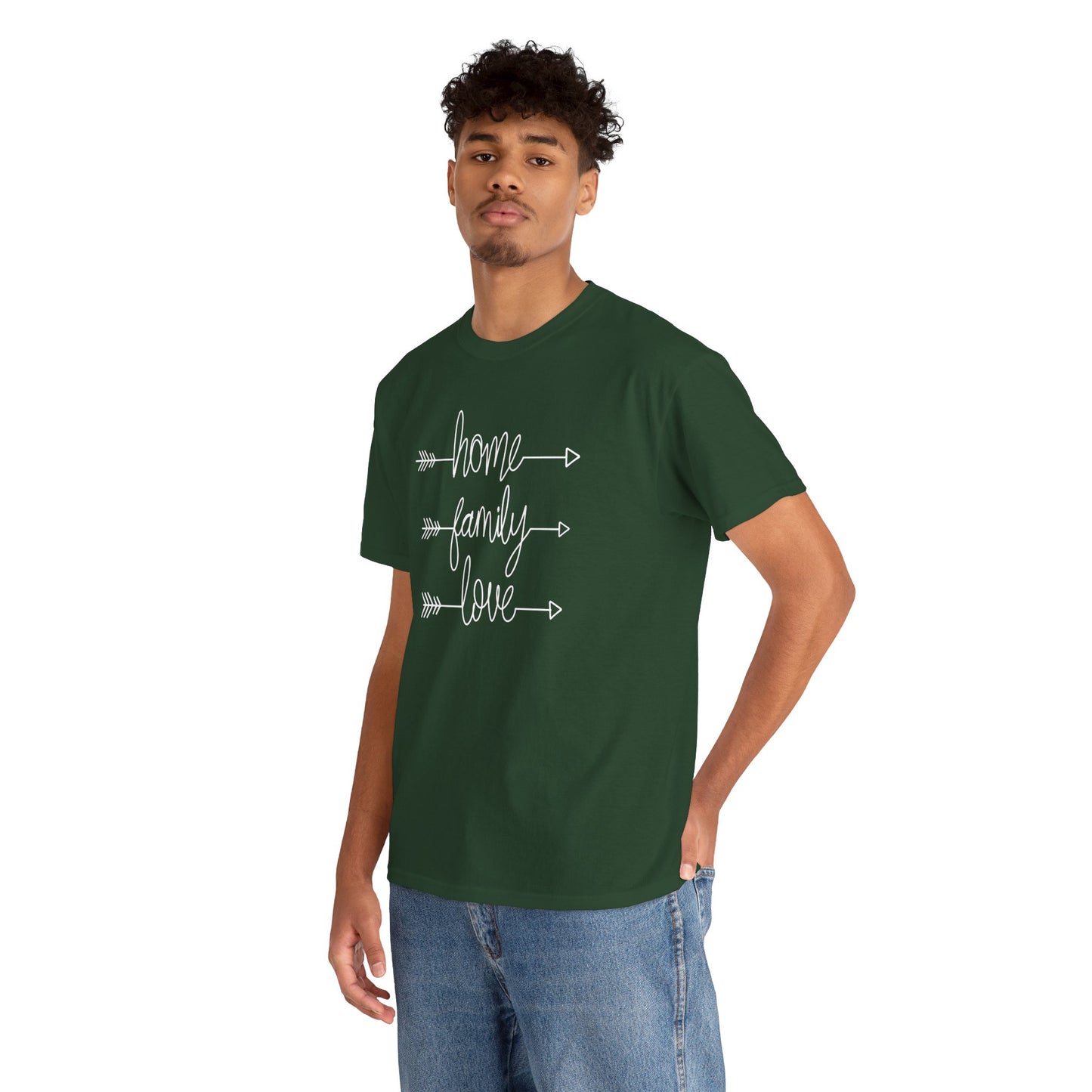 Home Family Love Motivational Tee