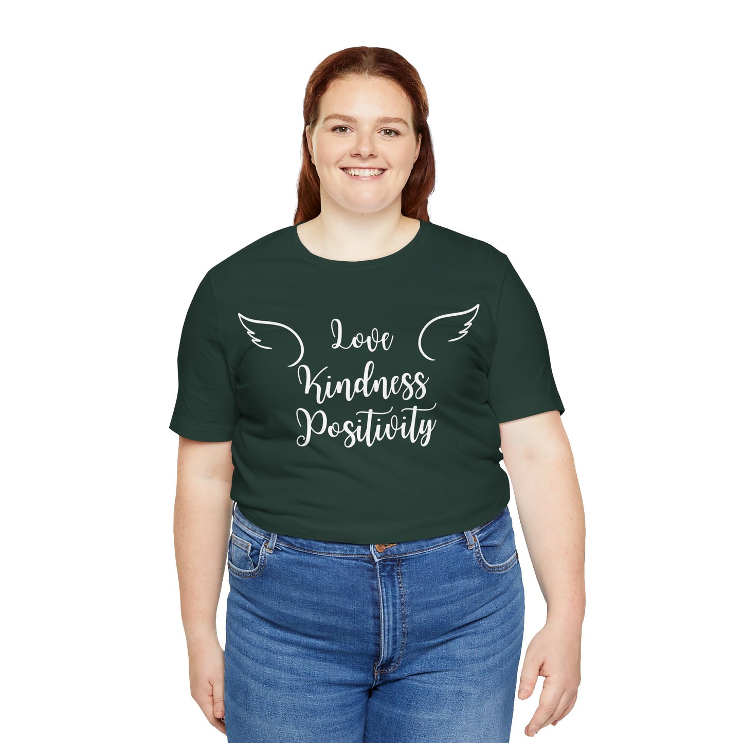 Love Kindness Positivity Angel Tee