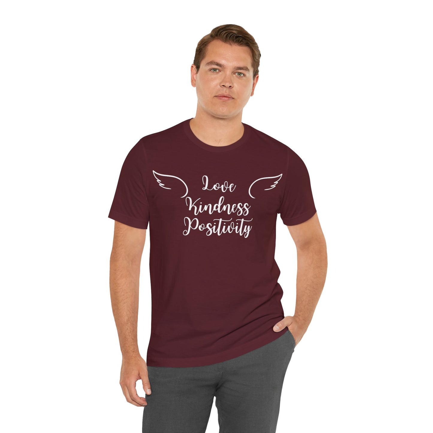 Love Kindness Positivity Angel Tee