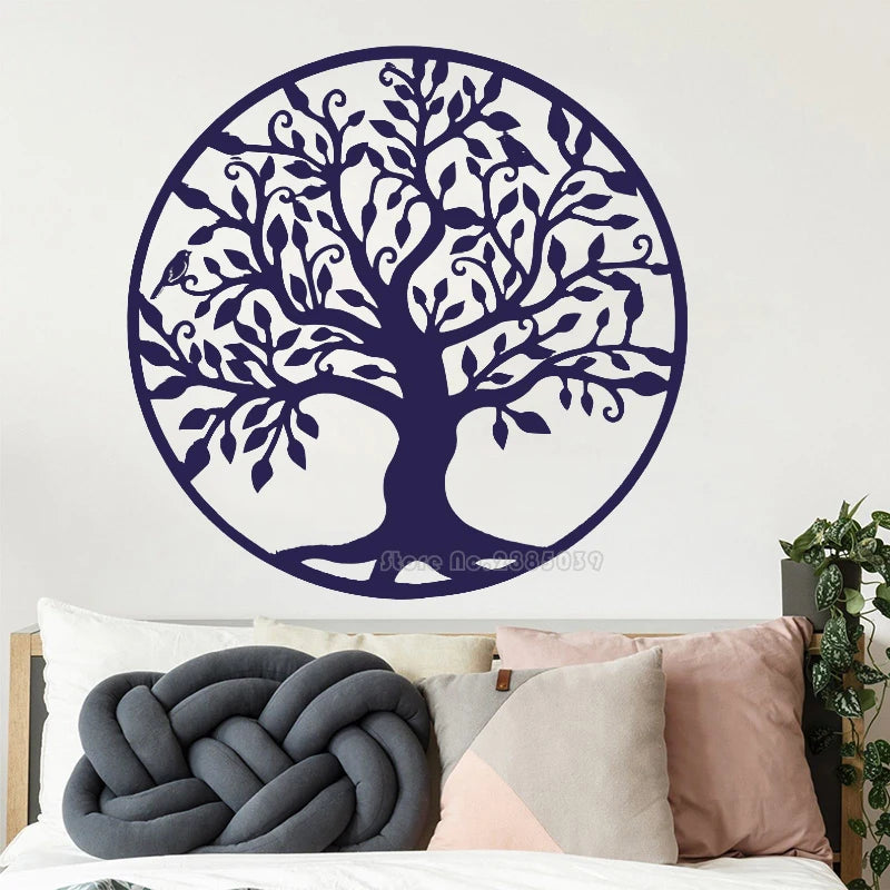 Tree of Life Wall Decoration – Elegant Vinyl Silhouette for Home Decor in Living Room and Bedroom