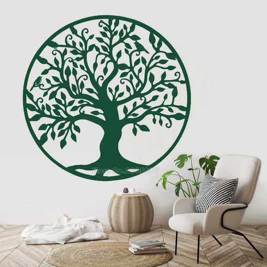 Tree of Life Wall Decoration – Elegant Vinyl Silhouette for Home Decor in Living Room and Bedroom