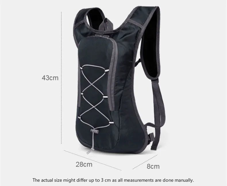 Stay Hydrated with Our Stylish Hydration Pack 2L Including Comfortable Carry Rucksack