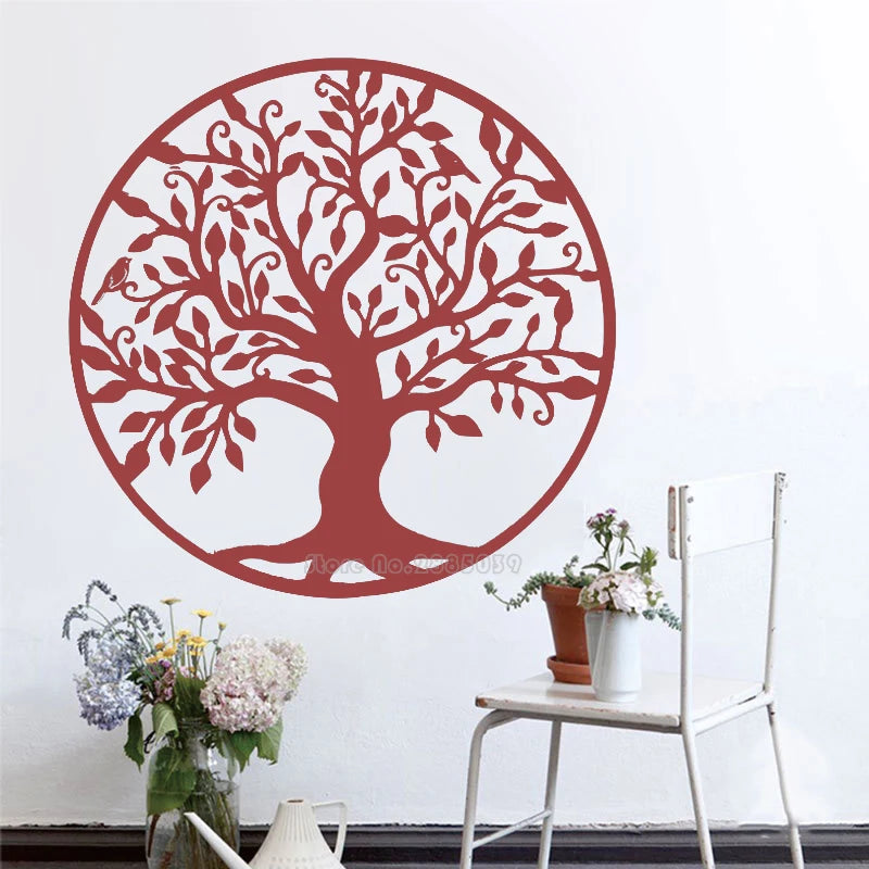 Tree of Life Wall Decoration – Elegant Vinyl Silhouette for Home Decor in Living Room and Bedroom