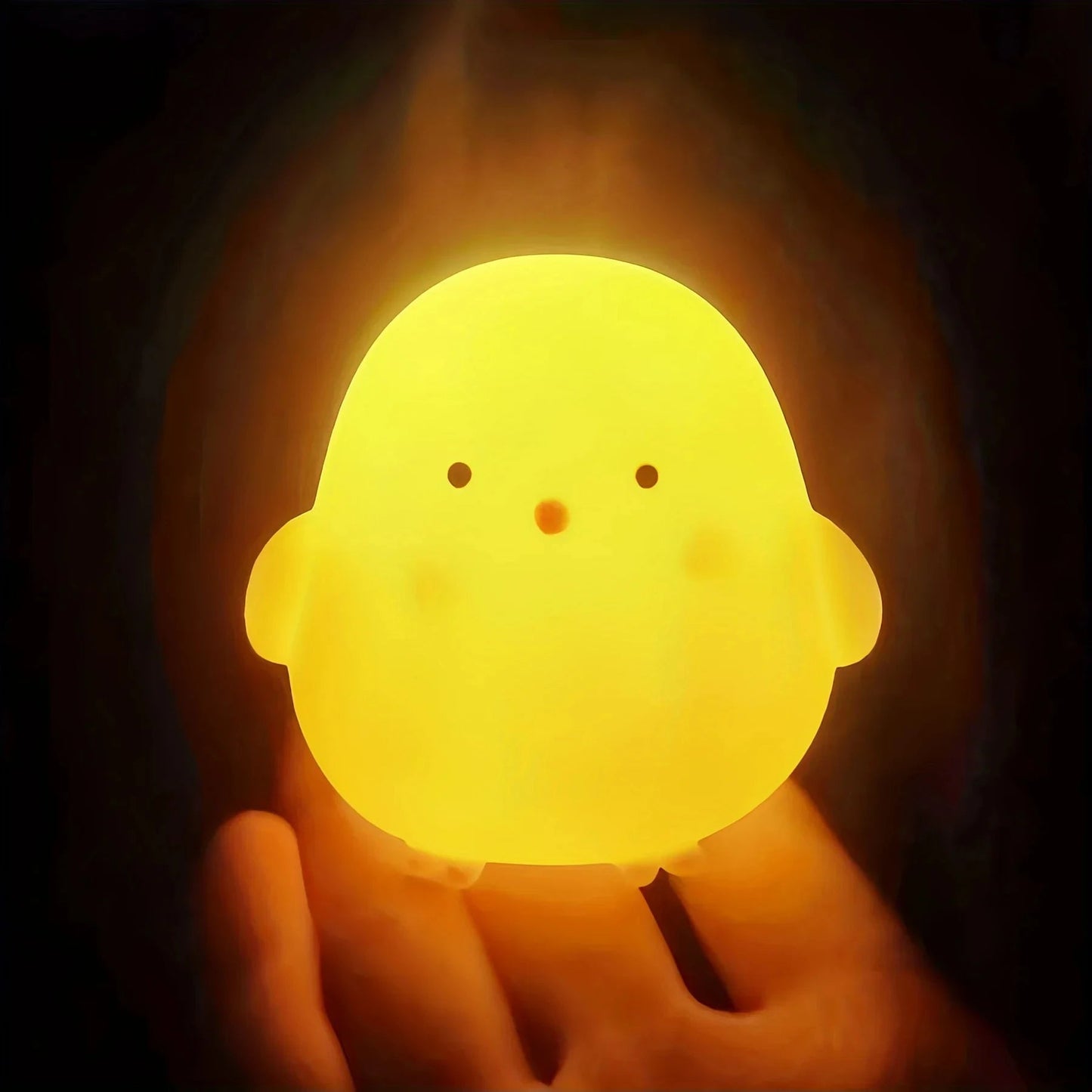 Duck Night Light Bedroom Decoration Cute Cartoon Animal Night Light Christmas Gifts For Kids Room Bedside Sleeping Lamp - StarJam