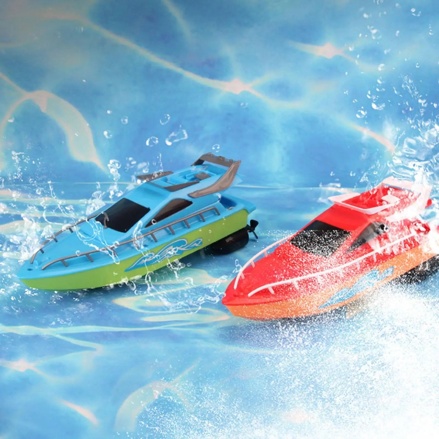 High Speed Remote Control Speedboat Pools Lakes Outdoor Toys For Boys Toy Electronic Wireless Rc Boat Children Gifts - StarJam