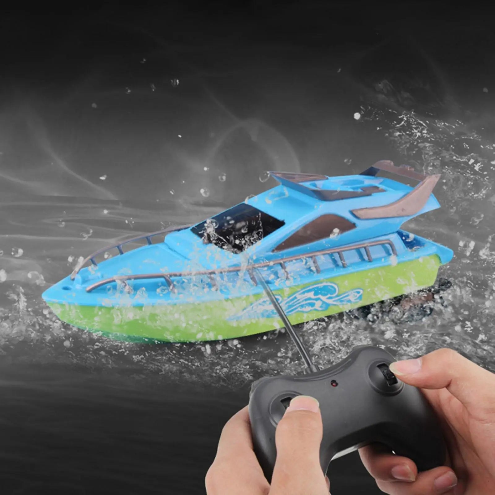 High Speed Remote Control Speedboat Pools Lakes Outdoor Toys For Boys Toy Electronic Wireless Rc Boat Children Gifts - StarJam