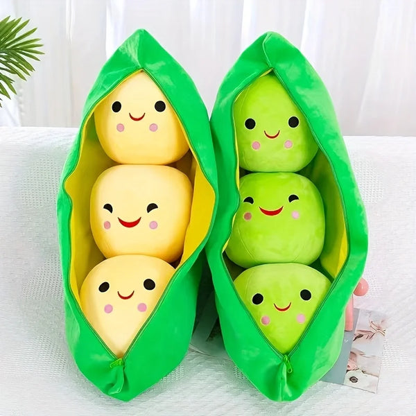 Squishy Peas In A Pod Plush Toy