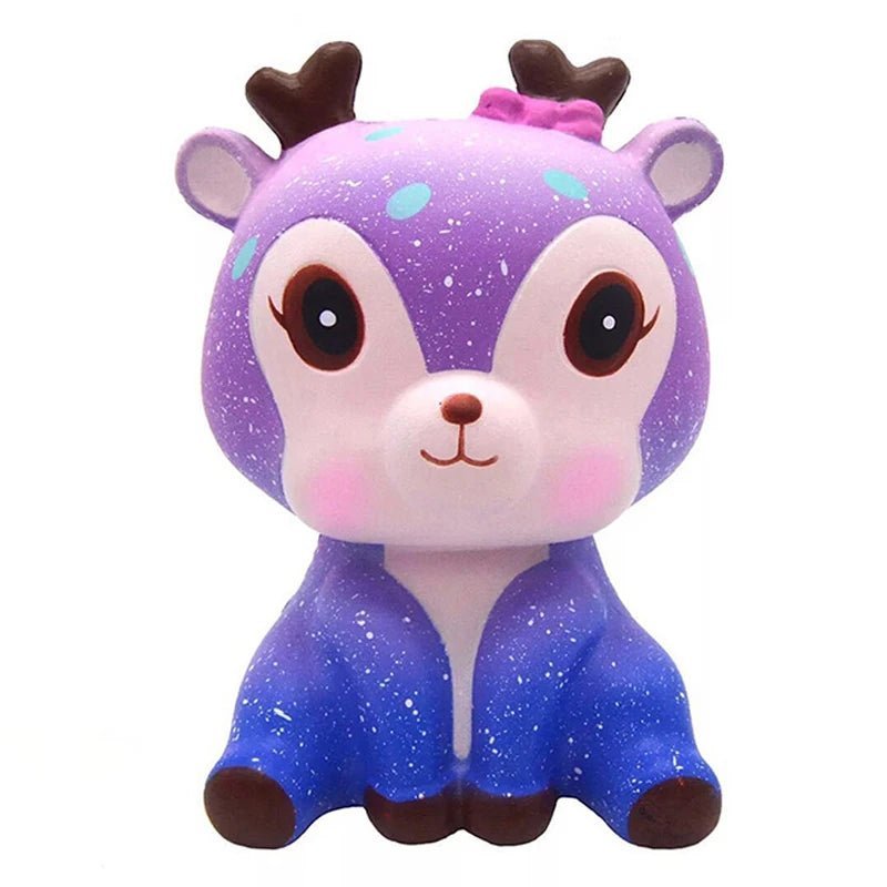 Kawaii Bear Biscuit Squeeze Squishy Jumbo Deer Unicorn Cat Slow Rising Cream Scented Stress Relieve Toys For Kid Baby - StarJam