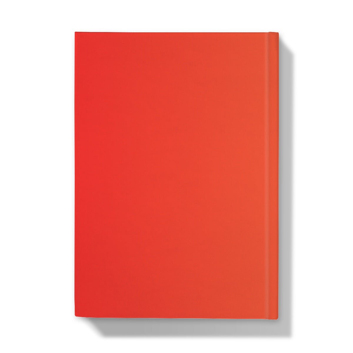 Punch In The Face - Naughty Pad - Orange Yellow Hardback Journal - StarJam Stationery