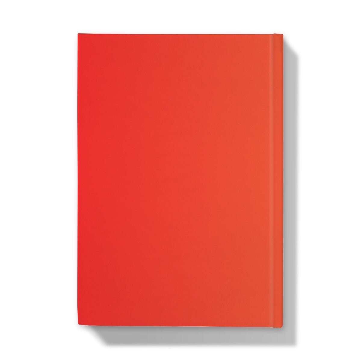 Punch In The Face - Naughty Pad - Orange Yellow Hardback Journal - StarJam Stationery