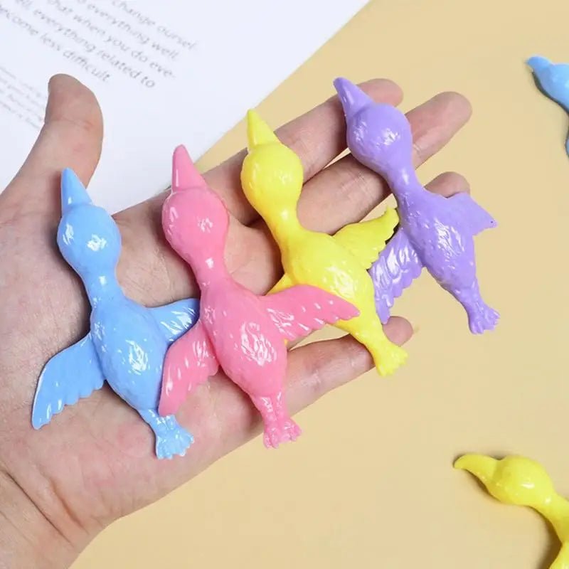 Sling Shot Flamingo Catapult Toy Catapult Tpr Slingshot Flamingo Kid Toys Funny Slingshot Flamingo Finger Flamingo Finger - StarJam